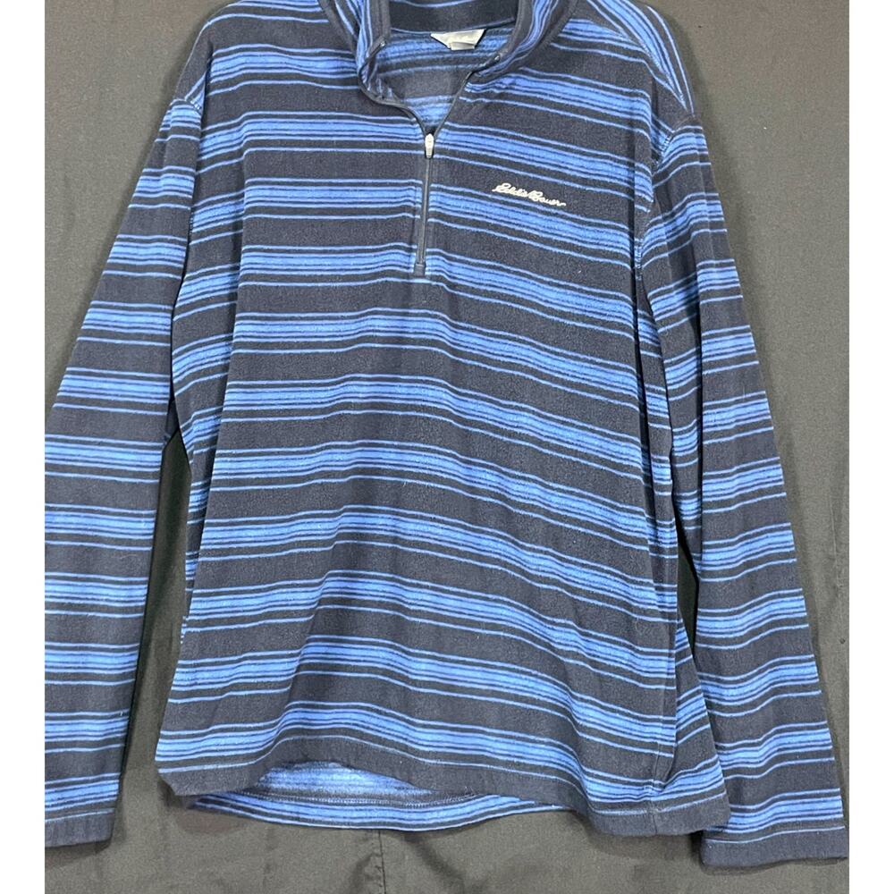Men's Eddie Bauer pullover quarter Zip sweater Size XL